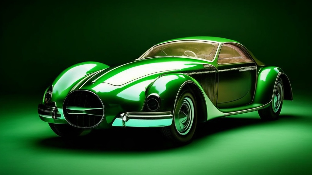 Featured image of post Ретро-футуристический электромобиль: стиль, который вернулся из будущего